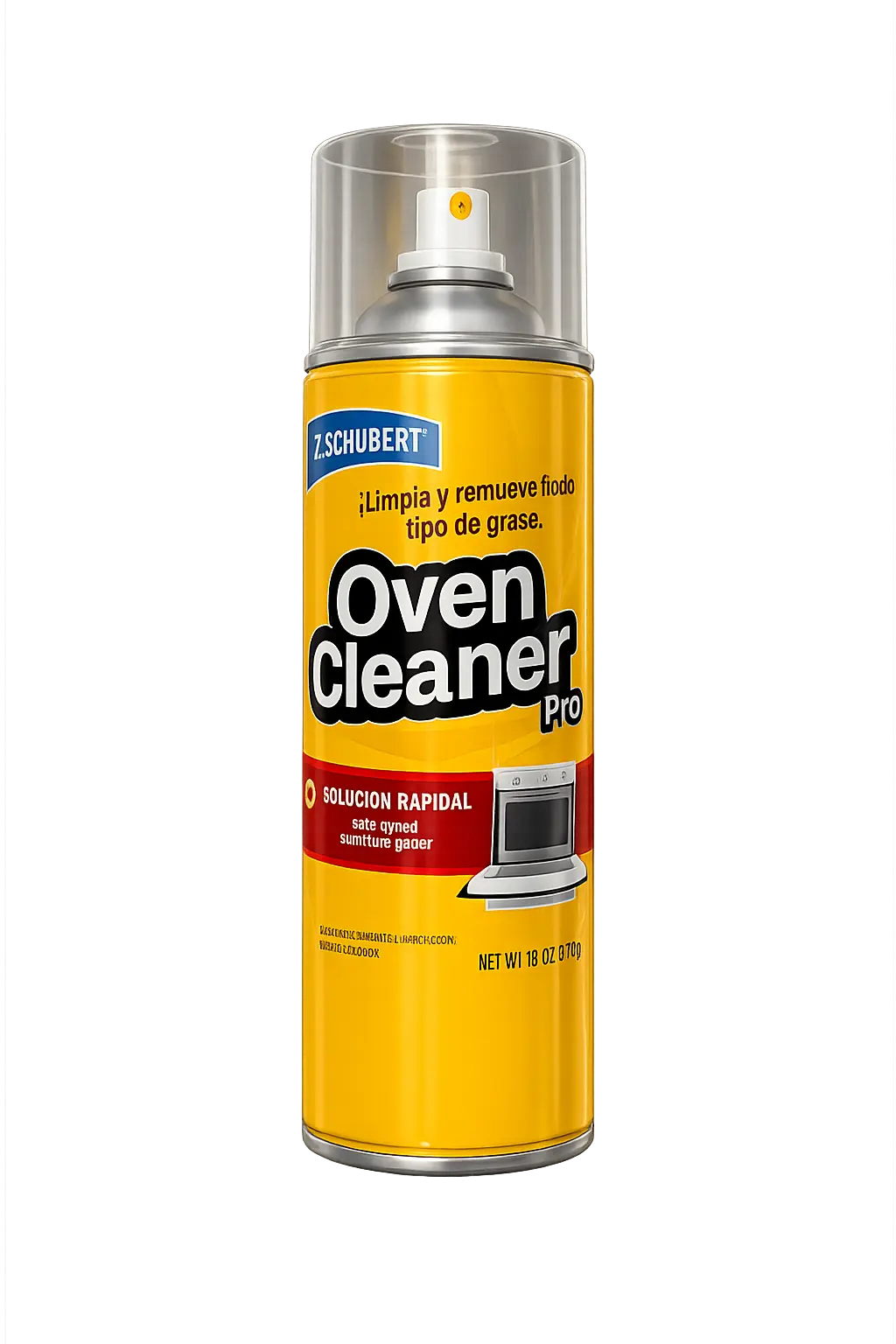 Oven Cleaner Pro – Limpiador Desengrasante para Hornos, Cocinas y Parrillas